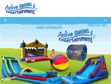 Tablet Screenshot of gameshire.com.au